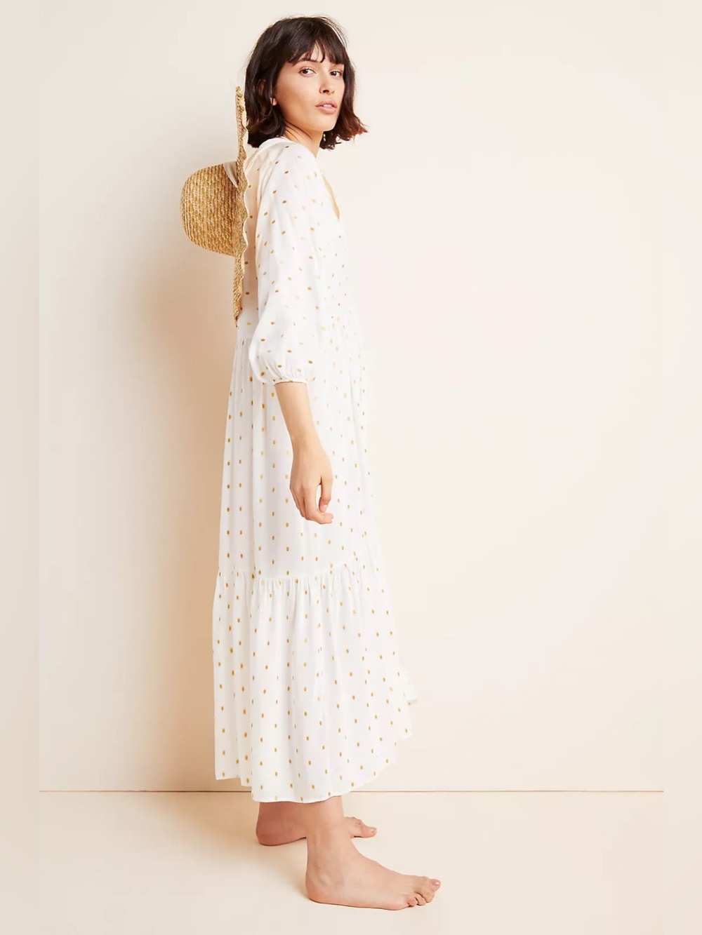 Anthropologie Augustine Tiered Maxi Dress - Picture 4 of 14